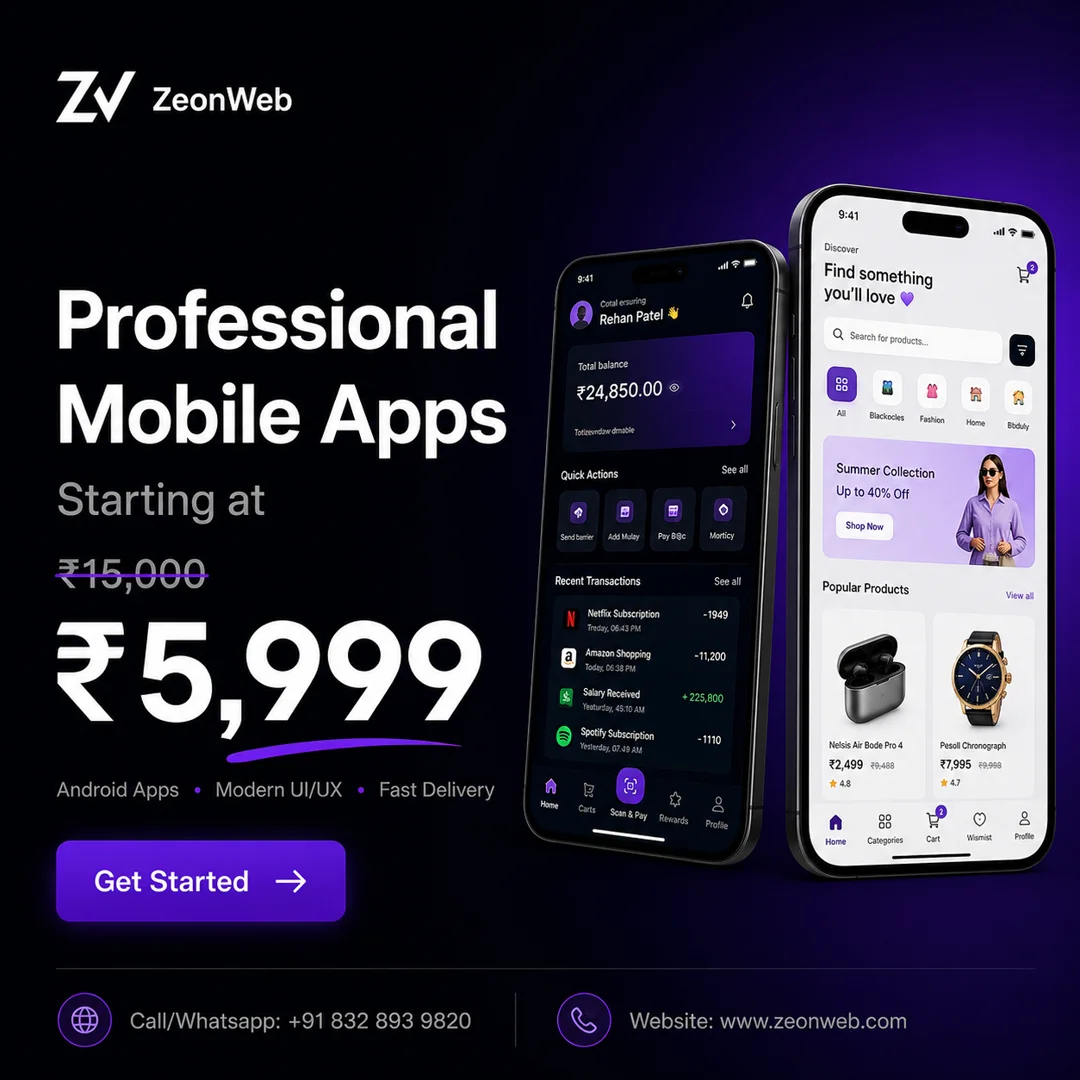 Mobile App Offer banner