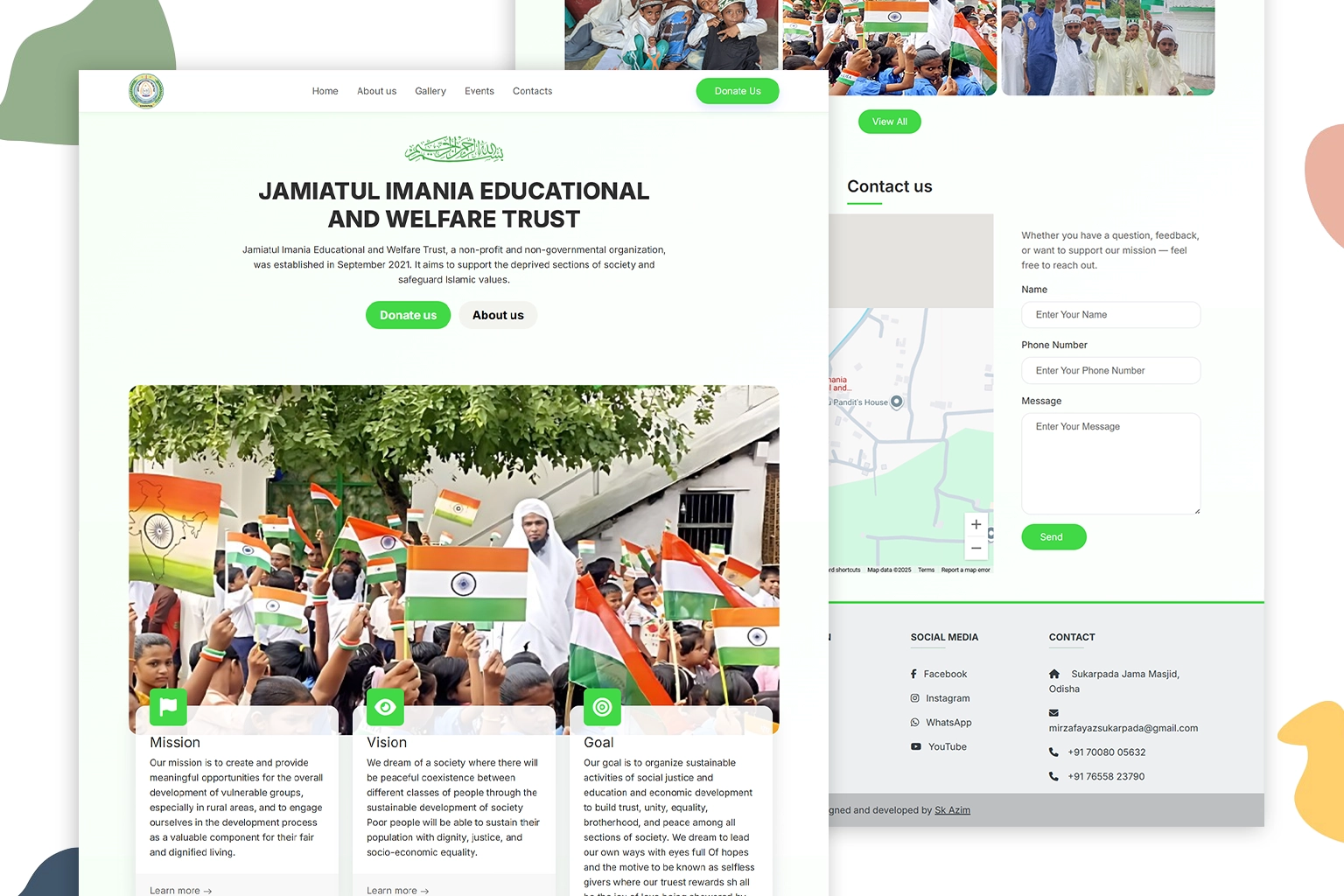 Educational NGO Website